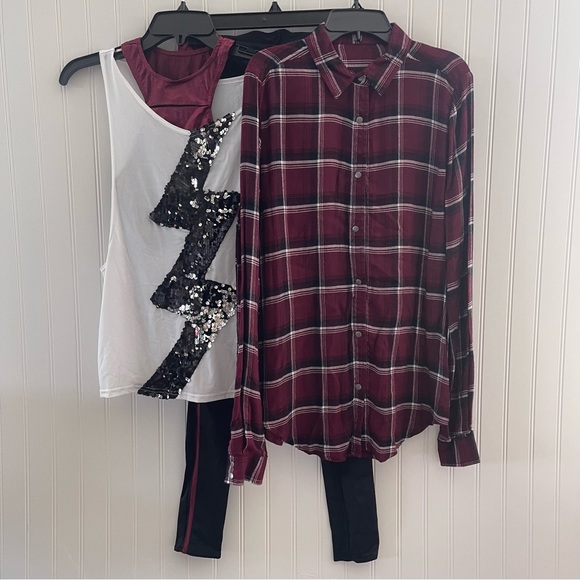 WEISSMAN Sequenced Lightning Bolt 4 piece hip hop costume Item# 0066 ⚡️ - Picture 10 of 13